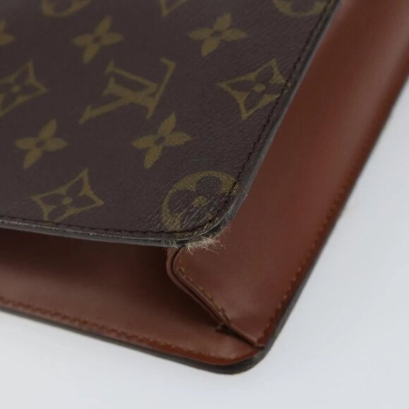 LOUIS VUITTON Monogram Pochette Homme Clutch Bag M51795 LV Auth ep10935 - Picture 4 of 16